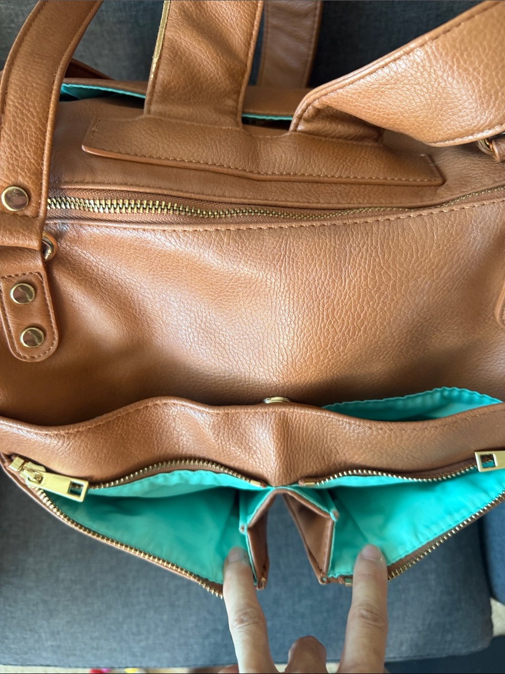 💛5 for $50 Mominside convertible backpack tote bag - Picture 2 of 15